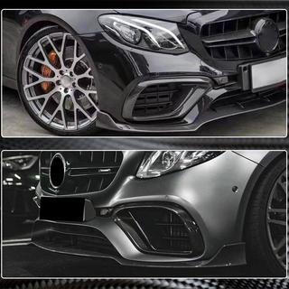 Karbonové nástavce na přední nárazník (pro E63 AMG 2016-2019, karbon) fotografie 4