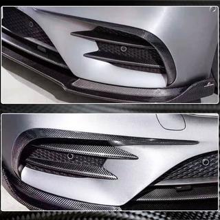 Nástavce na přední nárazník V1 (pro E43 AMG 2016-2019, karbon) fotografie 4