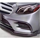 Mercedes E-class W213 2016–2023 Karbonové nástavce předního nárazníku V2 (pro E43 AMG 2016-2019) fotografie 3
