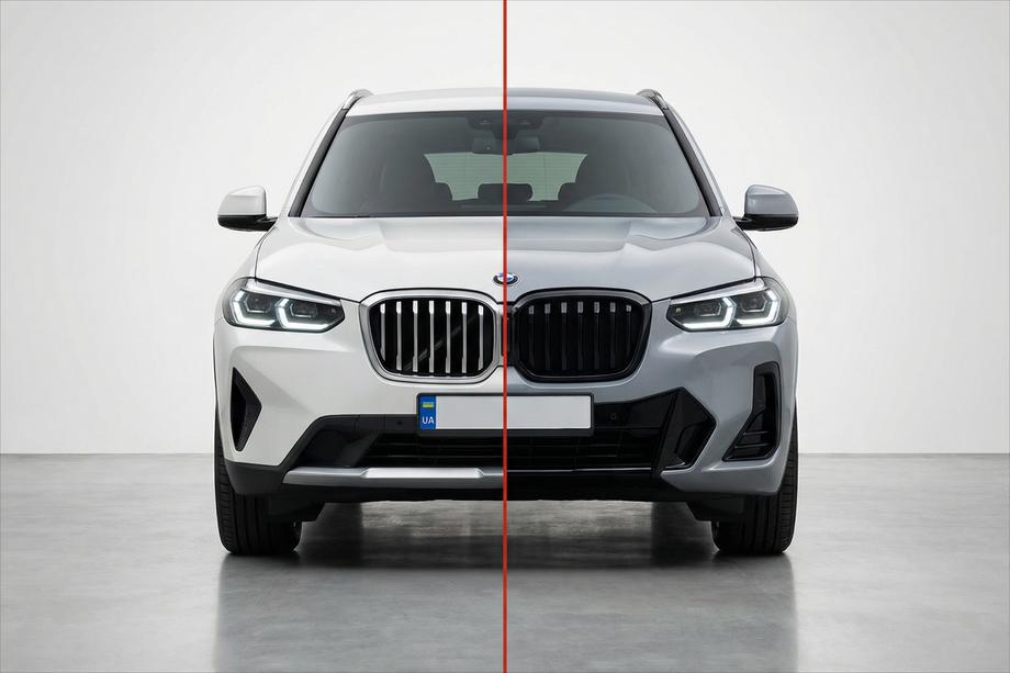 BMW X3 G01 2018– Kompletní sada bodykitu s maskou chladiče 2022-2024 (M-Sport) Image