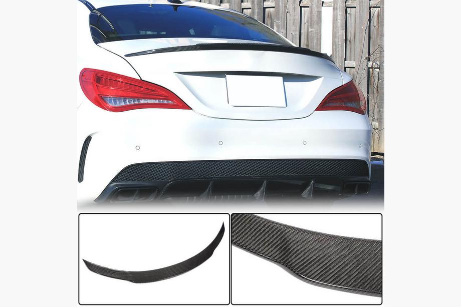 Mercedes CLA C117 2013–2019 Spoiler V5 (SD, karbon) Image