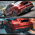 Mercedes CLA C117 2013–2019 Difuzor zadního nárazníku V1 (pro AMG-Line / CLA45 AMG, karbon) fotografie 5