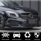 Mercedes CLA C117 2013–2019 Karbonový lip spoiler předního nárazníku (pro CLA45 AMG SD 2013-2015) fotografie 2