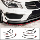 Mercedes CLA C117 2013–2019 Karbonové nástavce předního nárazníku (pro CLA45 AMG SD 2013-2016) fotografie 1