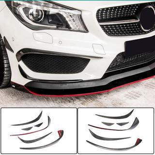 Karbonové nástavce předního nárazníku (pro CLA45 AMG SD 2013-2016) fotografie 1
