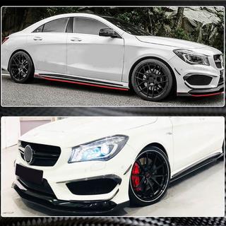 Karbonové nástavce předního nárazníku (pro CLA45 AMG SD 2013-2016) fotografie 3