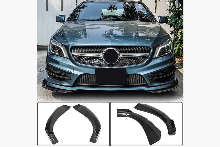 Mercedes CLA C117 2013–2019 Nástavce na přední nárazník (pro Base SD 2013-2016, karbon) Image