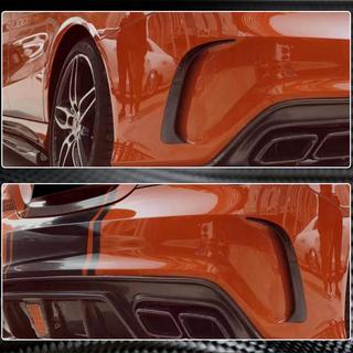 Karbonové kryty zadního nárazníku V1 (pro AMG-Line / CLA45 AMG SD) fotografie 4