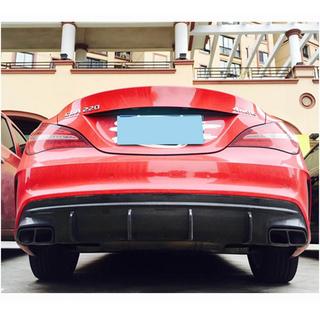 Difuzor zadního nárazníku V2 (pro AMG-Line / CLA45 AMG, karbon) fotografie 2