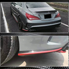 Mercedes CLA C117 2013–2019 Karbonové nástavce na zadní nárazník V2 (pro AMG-Line / CLA45 AMG SD, karbon) fotografie 9