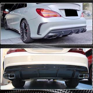 Difuzor zadního nárazníku (pro AMG-Line / CLA45 AMG 2017-2019, karbon) fotografie 4