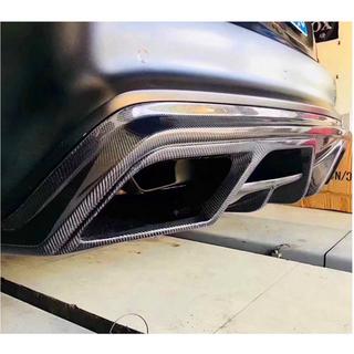 Difuzor zadního nárazníku V1 (pro AMG-Line / CLA45 AMG 2013-2016, karbon) fotografie 3