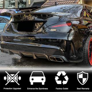 Difuzor zadního nárazníku V2 (pro AMG-Line / CLA45 AMG 2013-2016, karbon) fotografie 4
