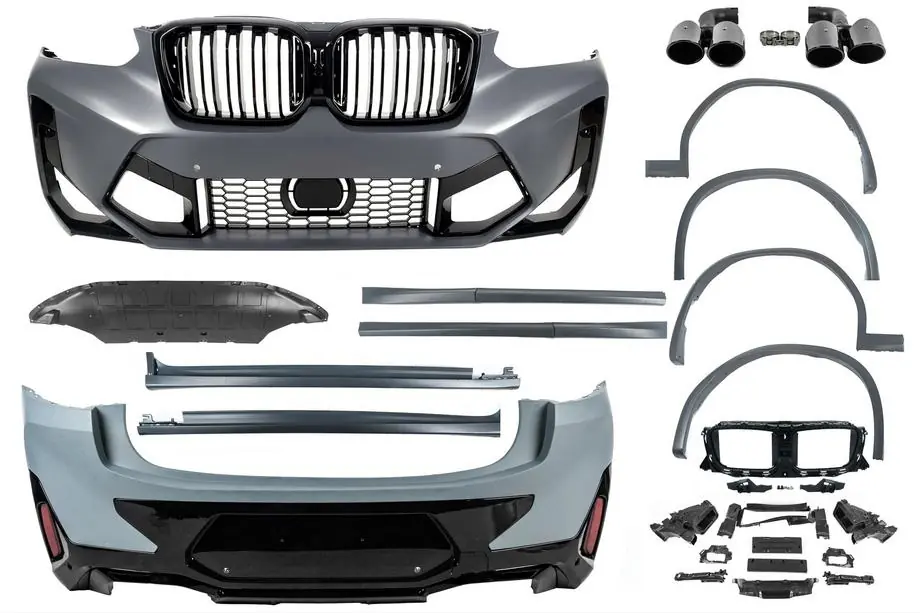 BMW X4 G02 2018– Kompletní sada body kitu (nárazníky) 2022+ X4M F98 Image