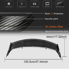 Mercedes A-class W176 2012–2018 Spoiler V1 (pro HB, karbon) fotografie 5