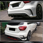 Mercedes A-class W176 2012–2018 Karbonové kryty zadního nárazníku (pro AMG-Line HB) fotografie 3