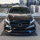 Mercedes A-class W176 2012–2018 Lip spoiler předního nárazníku (pro A45 AMG, ABS) fotografie 2