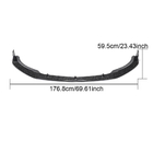 Mercedes A-сlass W176 2012–2018 Karbonový lip na přední nárazník (pro A45 AMG HB 2016-2018, Carbon) fotografie 5