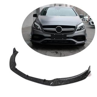 Karbonový lip na přední nárazník (pro A45 AMG HB 2016-2018, Carbon) fotografie 1