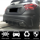 Mercedes A-class W176 2012–2018 Difuzor zadního nárazníku V1 (pro AMG-Line / A45 AMG HB) fotografie 2