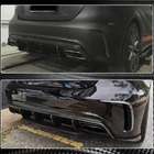 Mercedes A-class W176 2012–2018 Difuzor zadního nárazníku V1 (pro AMG-Line / A45 AMG HB) fotografie 4