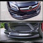 Mercedes A-class W176 2012–2018 Karbonové lízátko předního nárazníku Lip V2 (pro AMG-Line / A45 AMG HB 2013-2015) fotografie 4