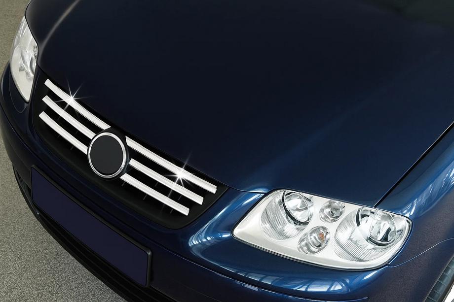 Volkswagen Polo 2001–2009 Nerezové lišty na masku chladiče 2001–2003 Image