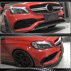 Mercedes A-class W176 2012–2018 Karbonový lip spoiler na přední nárazník (pro AMG-Line / A45 AMG HB 2016-2018) fotografie 3
