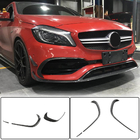 Mercedes A-class W176 2012–2018 Karbonový lip spoiler na přední nárazník (pro AMG-Line / A45 AMG HB 2016-2018) fotografie 6