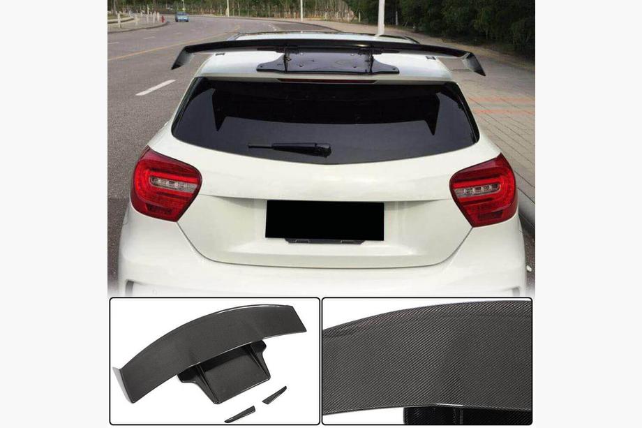Mercedes A-class W176 2012–2018 Spoiler V2 (pro HB, karbon) Fotografie 1