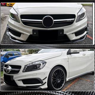 Karbonové nástavce předního nárazníku (pro AMG-Line / A45 AMG HB 2013-2015) fotografie 3
