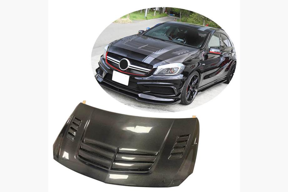 Mercedes A-class W176 2012–2018 Karbonová kapota Image