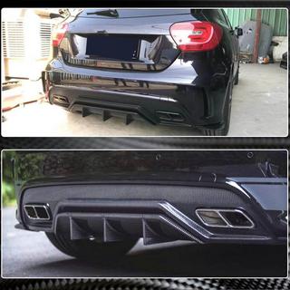 Difuzor zadního nárazníku V2 (pro AMG-Line / A45 AMG HB) fotografie 3