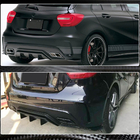 Mercedes A-class W176 2012–2018 Kryty zadního nárazníku Flap (pro AMG-Line / A45 AMG HB, karbon) fotografie 3