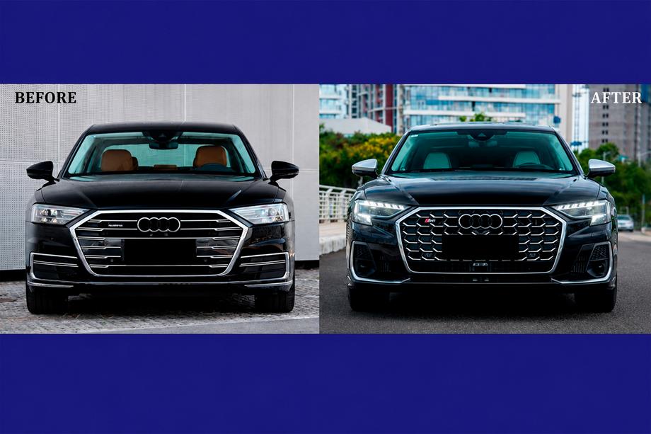 Audi A8 2018– Restylingový kit s výměnou světlometů (pro S8 2025) Image