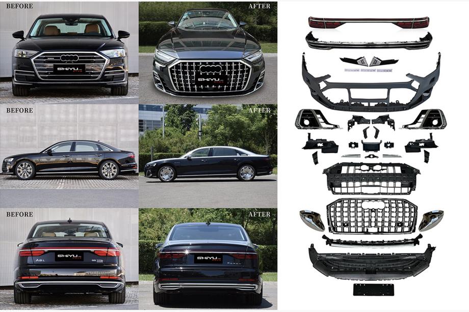 Audi A8 2018– Restylingová sada bez výměny světlometů (pro Horch 2025) Fotografie 1