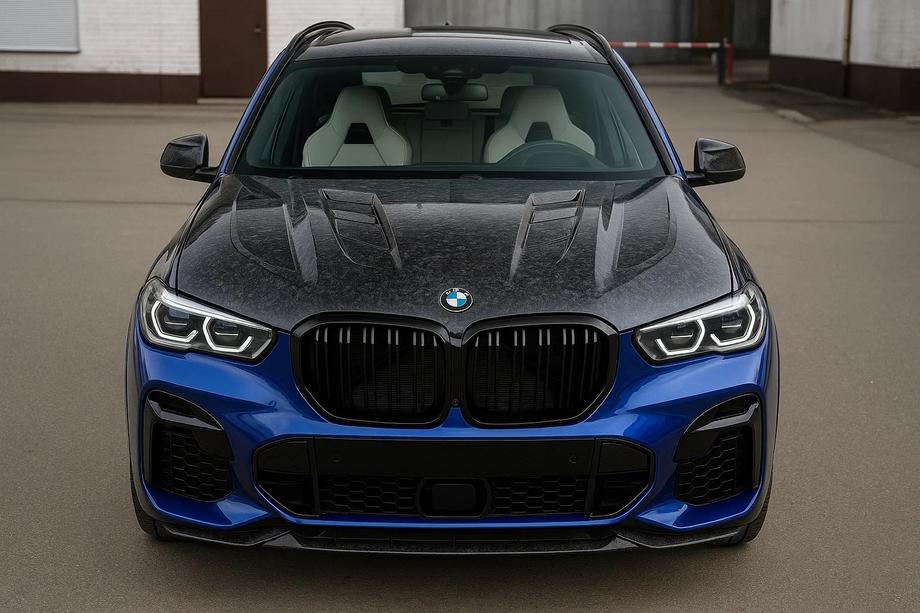 BMW X5 G05 2019–2026 Kapota z kovaného karbonu V3 (G05/F95) Image