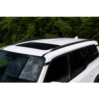 Integrované střešní ližiny černé OEM (hliník) Toyota Land Cruiser Prado 250 2023–
