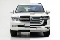 Toyota Land Cruiser 200 2007–2021 Restylingová sada pro LC 300 High-Line (standardní sada) fotografie 1