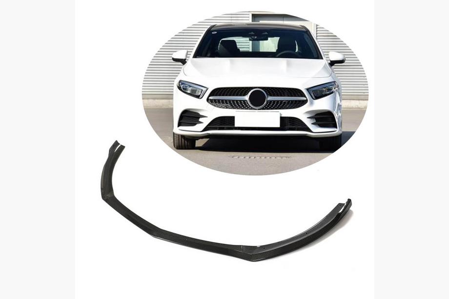 Mercedes A-class W177 2018– Karbonový spoiler předního nárazníku Lip V2 (pro AMG-Line SD 2018-2021) Image