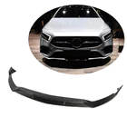 Mercedes A-class W177 2018– Karbonový nástavec předního nárazníku Lip V3 (pro AMG-Line SD 2018-2021) fotografie 1