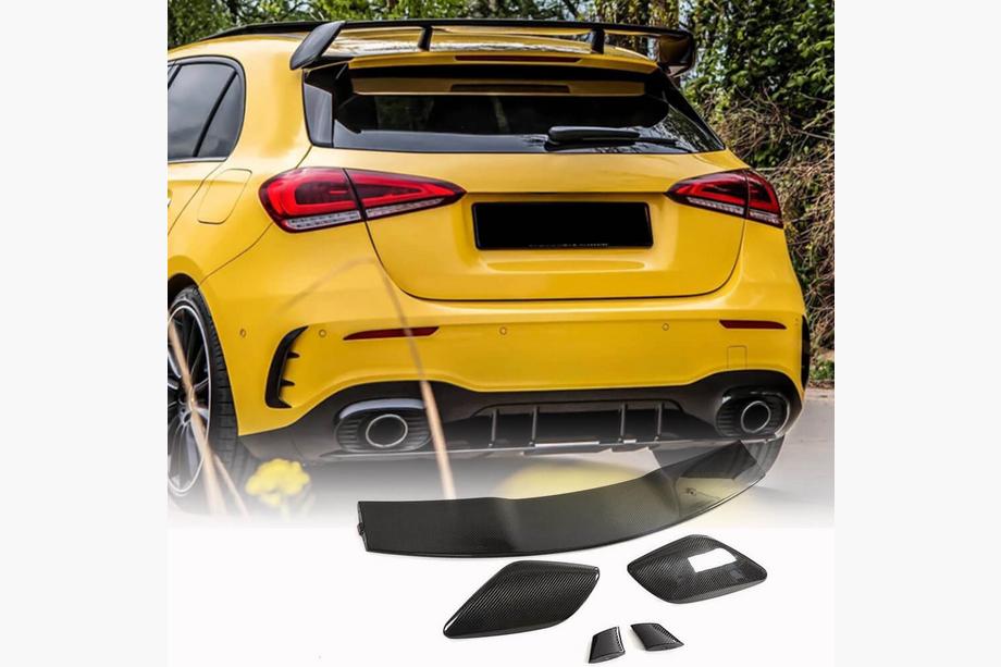 Mercedes A-class W177 2018– Spoiler V3 (pro HB, karbon) Image