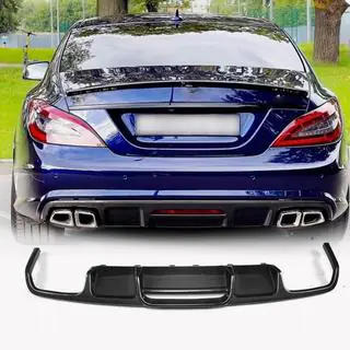 Difuzor zadního nárazníku (pro Base/CLS63 AMG 2015-2018, karbon) fotografie 1