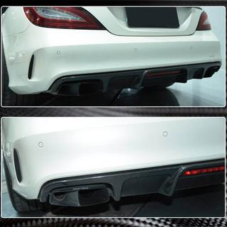 Difuzor zadního nárazníku (pro Base/CLS63 AMG 2015-2018, karbon) fotografie 3
