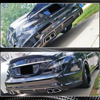 Difuzor zadního nárazníku (pro Base/CLS63 AMG 2015-2018, karbon) fotografie 4