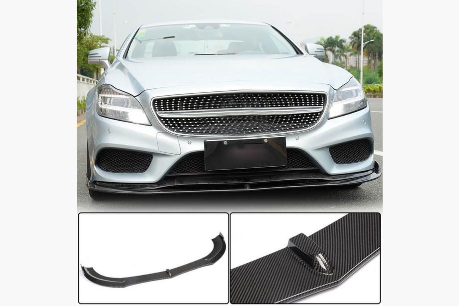 Mercedes CLS C218 2011–2018 Karbonový přední lip spoiler (pro Base SD 2015-2018) Image