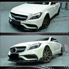 Mercedes CLS C218 2011–2018 Karbonový nástavec předního nárazníku Lip V1 (pro CLS63 AMG SD 2015-2018, karbon) fotografie 5
