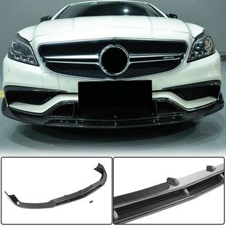 Karbonový nástavec předního nárazníku Lip V1 (pro CLS63 AMG SD 2015-2018, karbon) fotografie 2