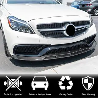 Karbonový nástavec předního nárazníku Lip V1 (pro CLS63 AMG SD 2015-2018, karbon) fotografie 4
