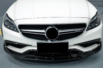 Mercedes CLS C218 2011–2018 Přední lip spoiler nárazníku Lip V2 (pro CLS63 AMG SD 2015-2018, karbon) fotografie 5